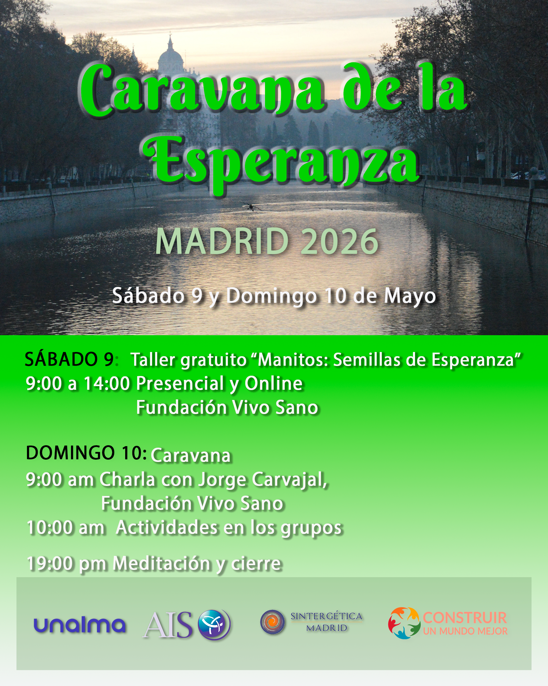 Cartel Caravana Madrid 2026