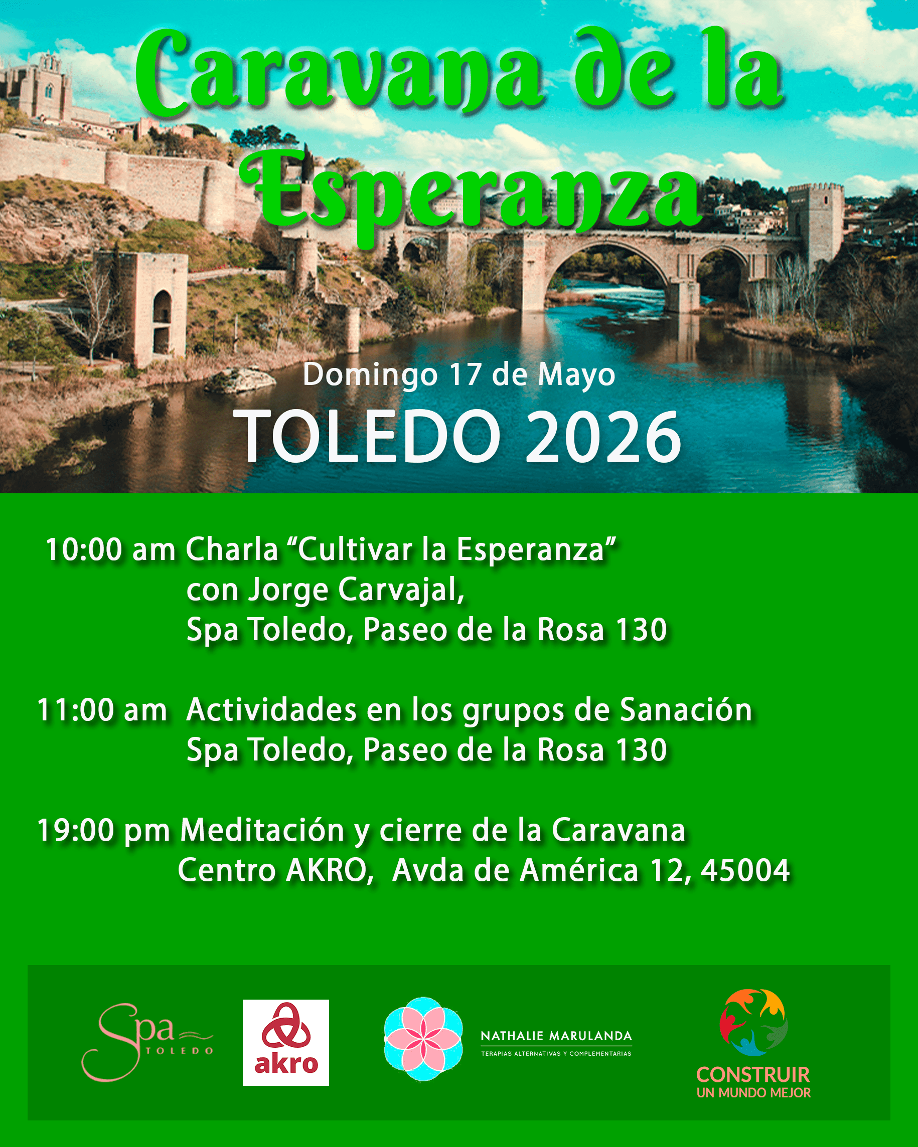 Cartel Caravana Toledo 2026